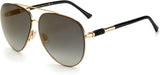 Jimmy Choo Gray Sunglasses