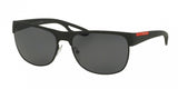 Prada Linea Rossa Lj Silver 57QS Sunglasses