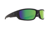 374861 - Matte Black - Happy Bronze Polar with Green Spectra