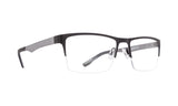 061000 - Gunmetal/red