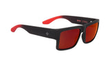 803673 - Soft Matte Black/red Fade - Happy Gray Green with Red Flash