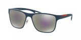 Prada Linea Rossa Lj Silver 56QS Sunglasses