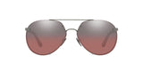 10577E - Pink Mirror Silver Gradient