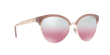 33097E - Milky Pink/rose Gold Tone - Blush Silver Flash