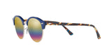 1223C4 - Blue - Light Grey Mirror Rainbow 3