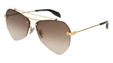 Alexander McQueen Iconic AM0121SA Sunglasses