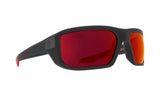 803673 - Soft Matte Black/red Fade - Happy Gray Green with Red Flash