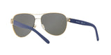 304122 - Gold - Blue Flash Polarized Mirror