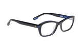 086000 - Black/blue Horn