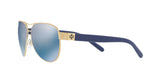 304122 - Gold - Blue Flash Polarized Mirror