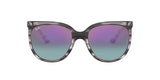 6430T6 - Havana - Blue Mirror Gradient Fucsia