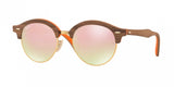 Ray Ban Clubround Wood 4246M Sunglasses