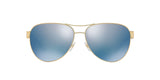 304122 - Gold - Blue Flash Polarized Mirror