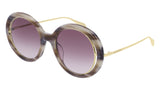 Alexander McQueen Edge AM0224S Sunglasses