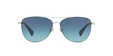 31614S - Silver - Blue Teal Gradient