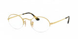 Ray Ban Oval Gaze 6547 Eyeglasses