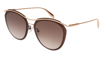 Alexander McQueen Amq Edge AM0128SK Sunglasses