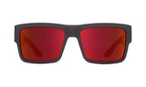 803673 - Soft Matte Black/red Fade - Happy Gray Green with Red Flash