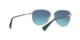 31614S - Silver - Blue Teal Gradient