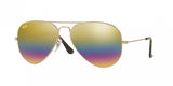 Ray Ban RB 3025 Aviator Large Metal Sunglasses - Small - 55mm