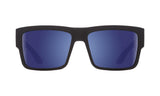 973821 - Soft Matte Black - Happy Bronze with Dark Blue Spectra