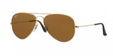 Ray Ban RB 3025 Aviator Large Metal Sunglasses - Small - 55mm