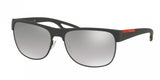 Prada Linea Rossa Lj Silver 57QS Sunglasses