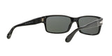 95/58 - Black - Crystal Green Polarized