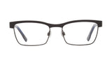 456000 - Matte Black/black Blue Horn