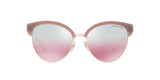 33097E - Milky Pink/rose Gold Tone - Blush Silver Flash