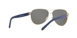 304122 - Gold - Blue Flash Polarized Mirror