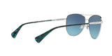 31614S - Silver - Blue Teal Gradient