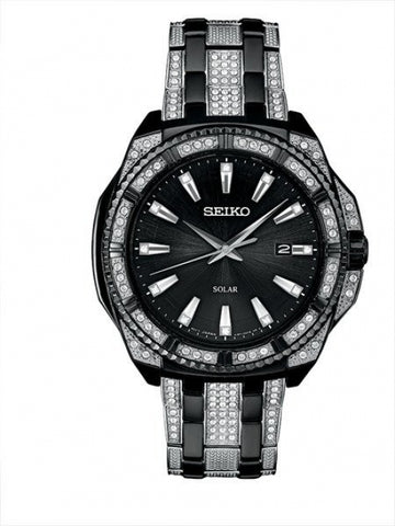 Seiko Crystals SNE459 Watch