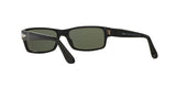 95/48 - Black - Crystal Green Polarized
