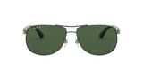 004/58 - Gunmetal - Crystal Green Polarized