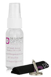 Eyeglass Cleaning & Repair Kit - Bottle Cleaning Spray, Microfiber Cleaning Cloth, Key-chain Screwdriver