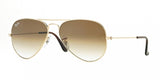 Ray Ban RB 3025 Aviator Large Metal Sunglasses - Small - 55mm