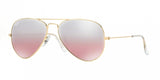 Ray Ban RB 3025 Aviator Large Metal Sunglasses - Small - 55mm