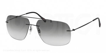 Prada Linea Rossa Red Feather 55PS Sunglasses
