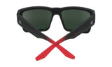 803673 - Soft Matte Black/red Fade - Happy Gray Green with Red Flash