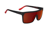 803673 - Soft Matte Black/red Fade - Happy Gray Green with Red Flash
