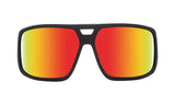 973365 - Soft Matte Black - Happy Gray Green with Red Spectra