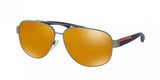 Prada Linea Rossa Lj Silver 58QS Sunglasses