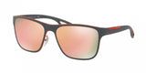 Prada Linea Rossa Lj Silver 56QS Sunglasses