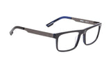 086000 - Black/blue Horn