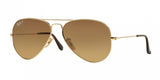 Ray Ban RB 3025 Aviator Large Metal Sunglasses - Small - 55mm