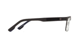 456000 - Matte Black/black Blue Horn