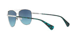 31614S - Silver - Blue Teal Gradient