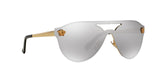 10026G - Gold - Light Grey Mirror Silver