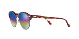1222C2 - Bordeaux - Light Grey Mirror Rainbow 1